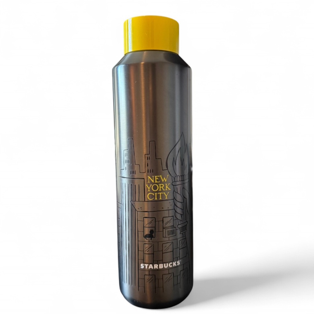 Starbucks Limited Edition Rare New York City 20 oz Stainless Steel Tumbler